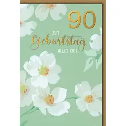 Geburtstagskarte Zahl 90 525190 Bild