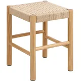 VCM Hocker Alvin Holz 35 x 45 x 35 cm Weiß