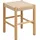 VCM Hocker Alvin Papiergeflecht off-white