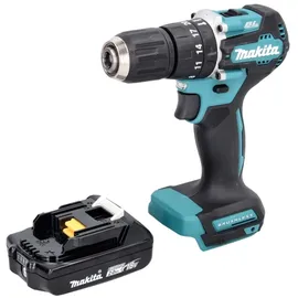 Makita DHP 487 A1 Akku Schlagbohrschrauber 18 V 40 Nm Brushless + 1x Akku 2,0 Ah - ohne Ladegerät