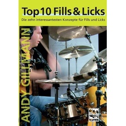 Top 10 Fills & Licks,1 Dvd (DVD)