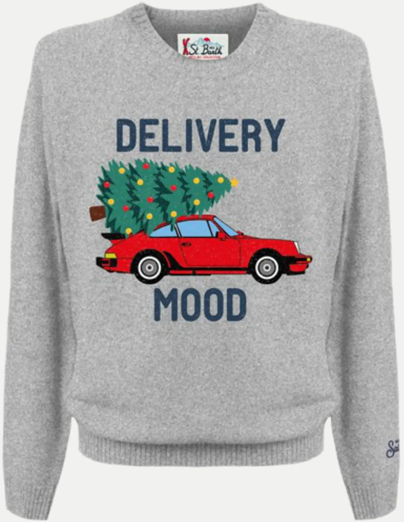 Strickpullover Delivery Mood Grau L