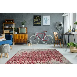 Kayoom Teppich Baroque 200 Rot - 16XGF-120-170-E