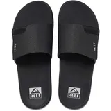 Reef Fanning Slide Black/Silver, 40 EU