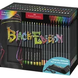 Faber-Castell Buntstifte Set 72 St. Schwarz/Mehrfarbig