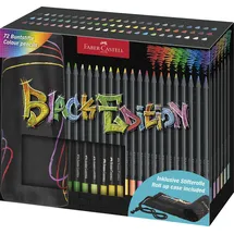 Faber-Castell Buntstifte Set 72 St. Schwarz/Mehrfarbig