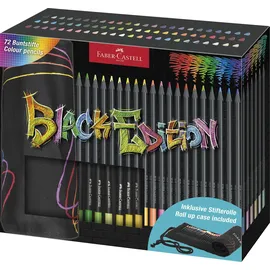 Faber-Castell Buntstifte Set 72 St. Schwarz/Mehrfarbig