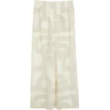Comma, Hose mit wid-leg Beige 40/REG