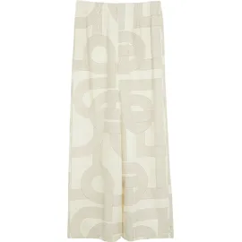 Comma, Hose mit wid-leg Beige 40/REG