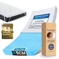 Arensberger Essence Matratzen Topper 90 x 200 cm weiß