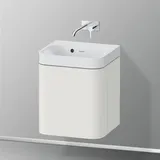 Duravit Happy D.2 Waschtisch mit Unterschrank, 1 Tür, HP4344N39390000, c-shaped