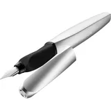 Pelikan Twist Patronenfüller silber M (mittel),