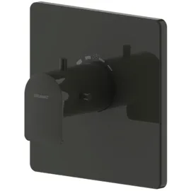 Bravat Milano Duschthermostat Unterputz für 1 Verbraucher schwarz matt 3564089