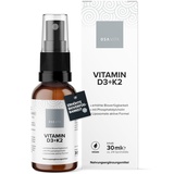 OSAVITA® Vitamin D3+K2 Spray - K2 MK7 All-Trans + hoch bioverfügbares Vitamin D3 - vegan, hochdosiert und ohne Zusätze in Deutschland hergestellt, für 642 Tage