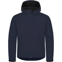 Clique Classic Softshell Hoody - dunkelblau 5XL