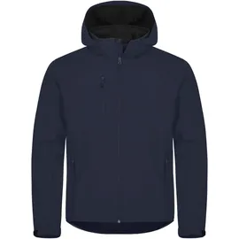 Clique Classic Softshell Hoody - dunkelblau 5XL