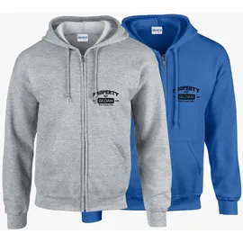 Gildan Heavy Blend Kapuzensweatjacke Herren Dark Heather M