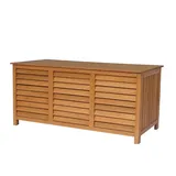 habitat garten Gartenbox aus Holz 130 x 64 x 60 cm Braun