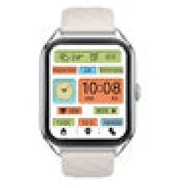 Zeblaze GTS 4 BT 49 mm Aluminiumgehäuse Silber Sportarmband Silber M