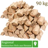 Brennholz Kaminholz Holz Eiche 90 kg Für Ofen und Kamin Kaminofen Feuerschale Grill Feuerholz Holzscheite Wood 25 cm kammergetrocknet flameup