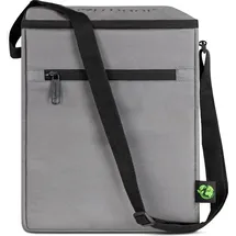 Normani Picknickkorb Kühltasche 9 Liter grau