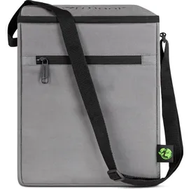 Normani Picknickkorb Kühltasche 9 Liter grau