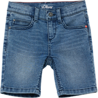 S.Oliver Junior Boy's Jeans Bermuda, Fit Brad Blue, 116 - 116