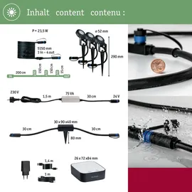 Paulmann Plug & Shine Bundle Smart Home smik Gateway 1 St. Weiß/Grau