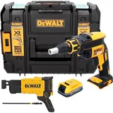 DeWalt DCF 620 NT Akku Trockenbauschrauber 18 V 30 Nm Brushless + 1x Powerstack Akku 1,7 Ah - ohne Ladegerät