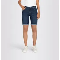 MAC Jeansshorts »Shorty summer clean«, Gr. 36 blau, - N-Gr,