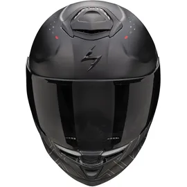 Scorpion EXO-GT SP Air Techlane Matt Schwarz/Grau/Rot S
