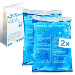 ARNOMED Kalt-/Warm-Kompressen, Größe L 932-L-2 , 1 Packung = 2 Stück