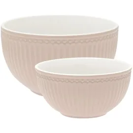 GREENGATE Schüssel 2er-Set Alice creamy fudge