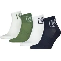 Tommy Hilfiger Kurzsocken mit Mesh-Front für Atmungsaktivität blau 43-46