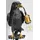 Kare DESIGN Tischleuchte Sitting Crow Polyresin Schwarz