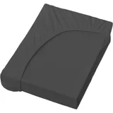 Bella Donna Jersey 140 x 200 - 160 x 220 cm hellanthrazit