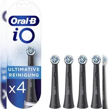 Oral-B iO Ultimative Reinigung Aufsteckbürste schwarz 4 St.