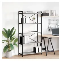 vidaXL Bücherregal 80 x 30 x 153 cm Grau
