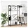 vidaXL Bücherregal 80 x 30 x 153 cm Grau