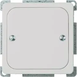 Elso 503054 Blindabdeckung geschraubt 1-fach RENOVIERUNG reinweiß