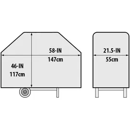 Broil King Grillabdeckung für Crown/Baron 440 Serie 68487
