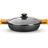 Bra Efficient Niedriger Kochtopf mit Deckel 28 cm
