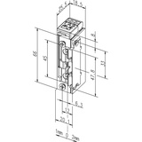 eff eff Türöffner 118.63 ProFix2 22-42V AC/DC ohne Schließblech