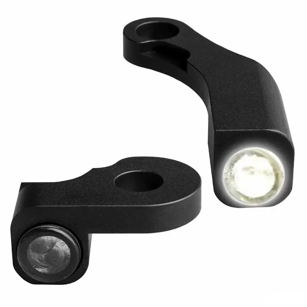 Heinz Bikes Nano Harley Davidson Fl 18-20 Drl Blinker Für Motorräder - Black - One Size