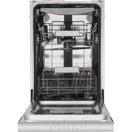 Bauknecht BSBO 3O35 PF X Einbau-Geschirrspüler (teilintegrierbar, 448 mm breit, Edelstahl)
