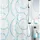 Spirella Duschvorhang Claire 120 x 200 cm blau