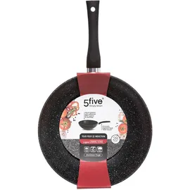 Five 28cm Geschmiedeter Aluminium-Wok Stoneline