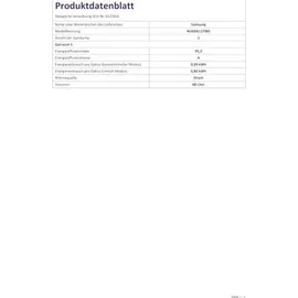 Samsung NV68A1170BS/EF