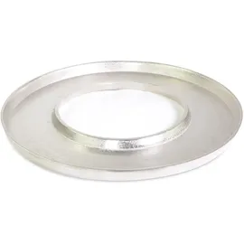 Riffelmacher Adventskranz Teller silber aus Aluminium 40 cm