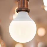 GLOBO LED 11 Watt E27 Leuchtmittel Kugel 1055 Lumen warmweiß dimmbar opal D 9,5 cm